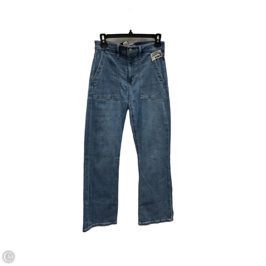 Jeans Boot Cut By Loft In Blue Denim, Size: 4