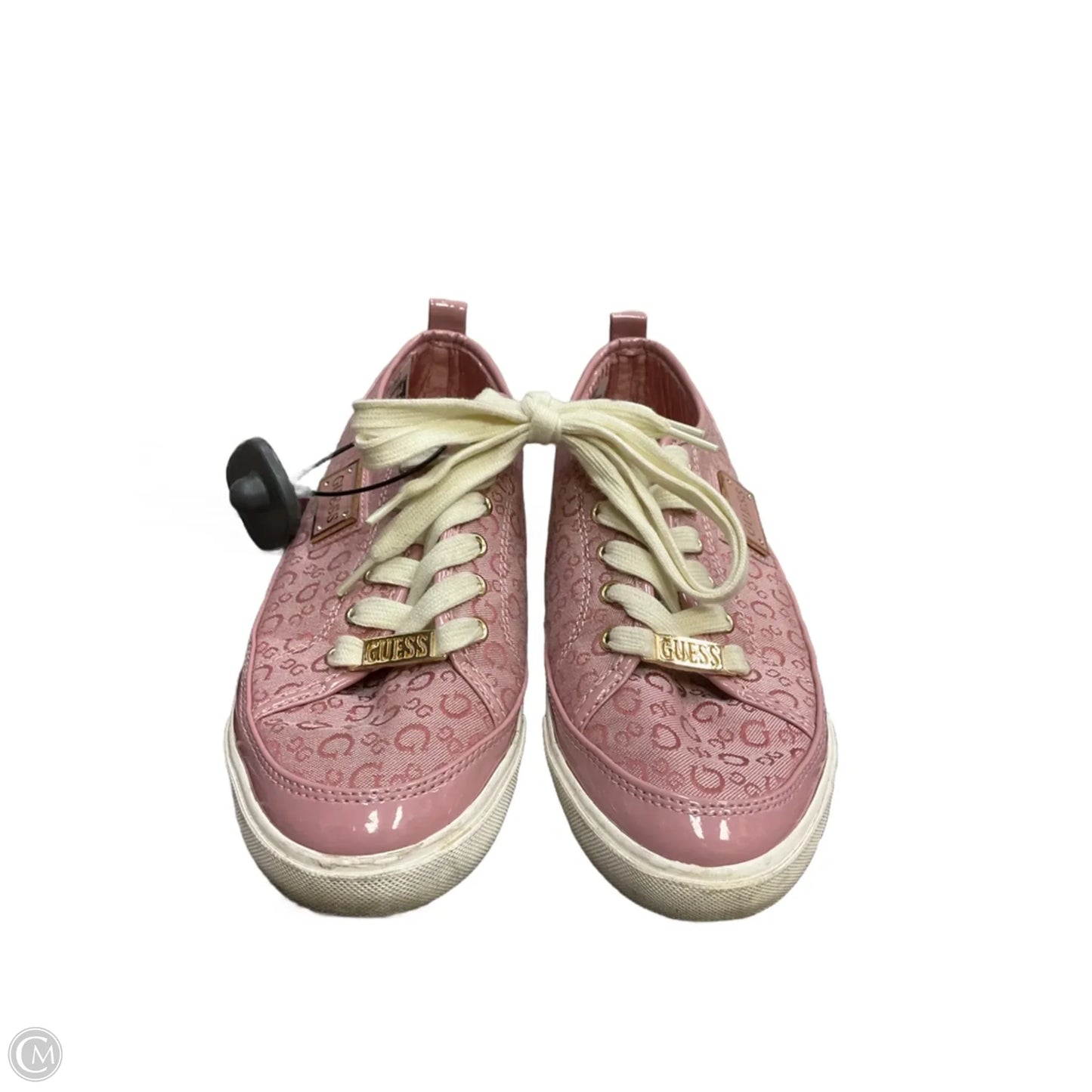 Shoes Sneakers By Guess In Pink, Size: 9