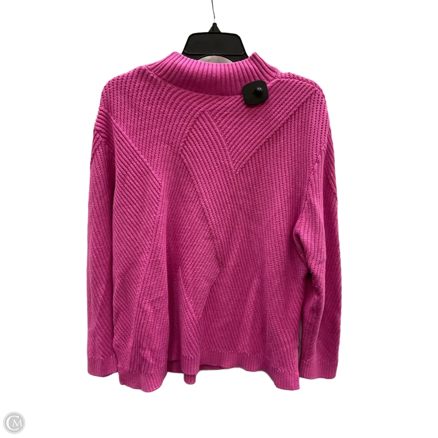 Sweater By Ophelia Roe In Pink, Size: 1x
