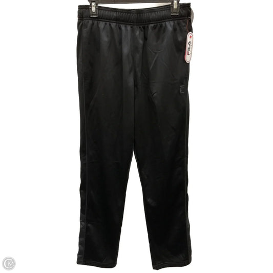 Athletic Pants By Fila In Black, Size: S