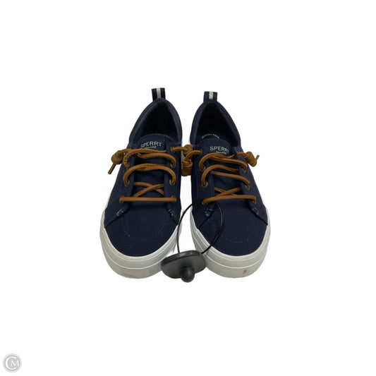 Shoes Sneakers By Sperry In Navy, Size: 7