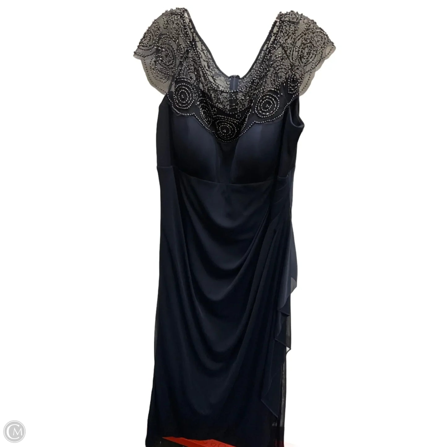 Dress Designer By Xscape In Navy, Size: 20