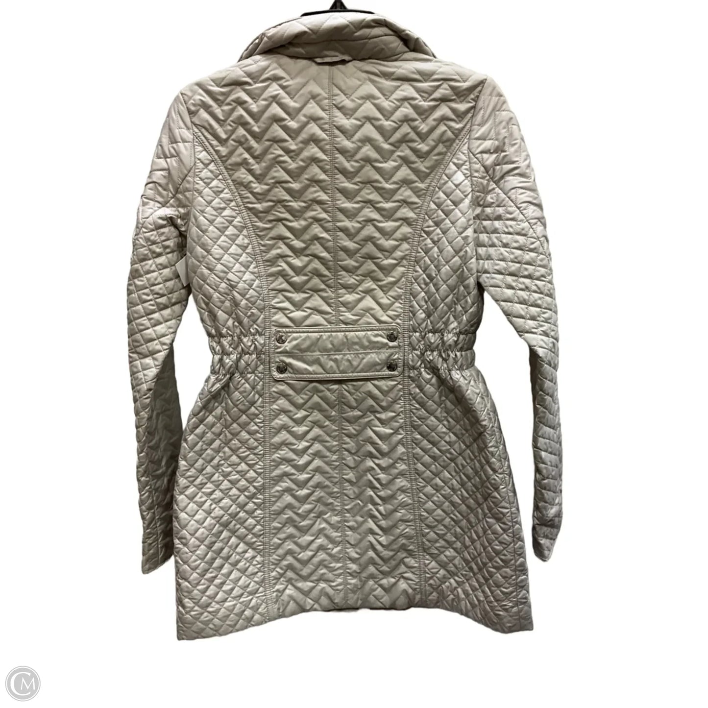 Coat Puffer & Quilted By Laundry In Grey, Size: S