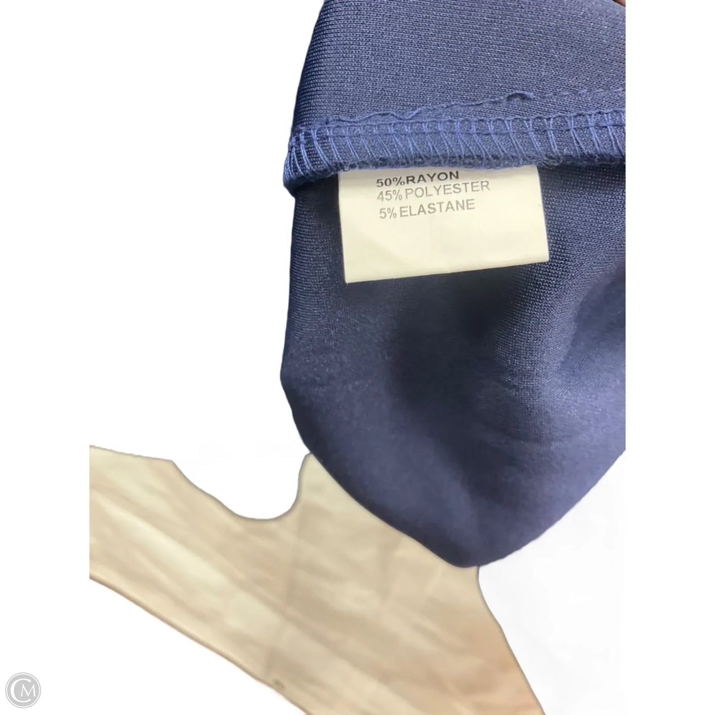 Sweatshirt Collar By Clothes Mentor In Navy, Size: M