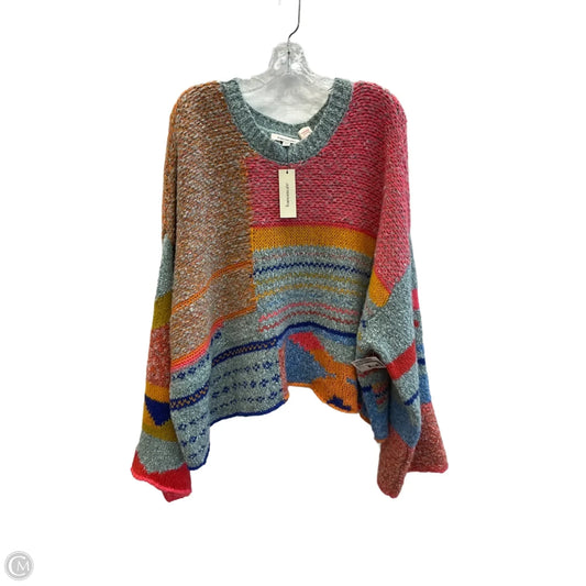 Sweater By Francesca's In Multi-colored, Size: Xl