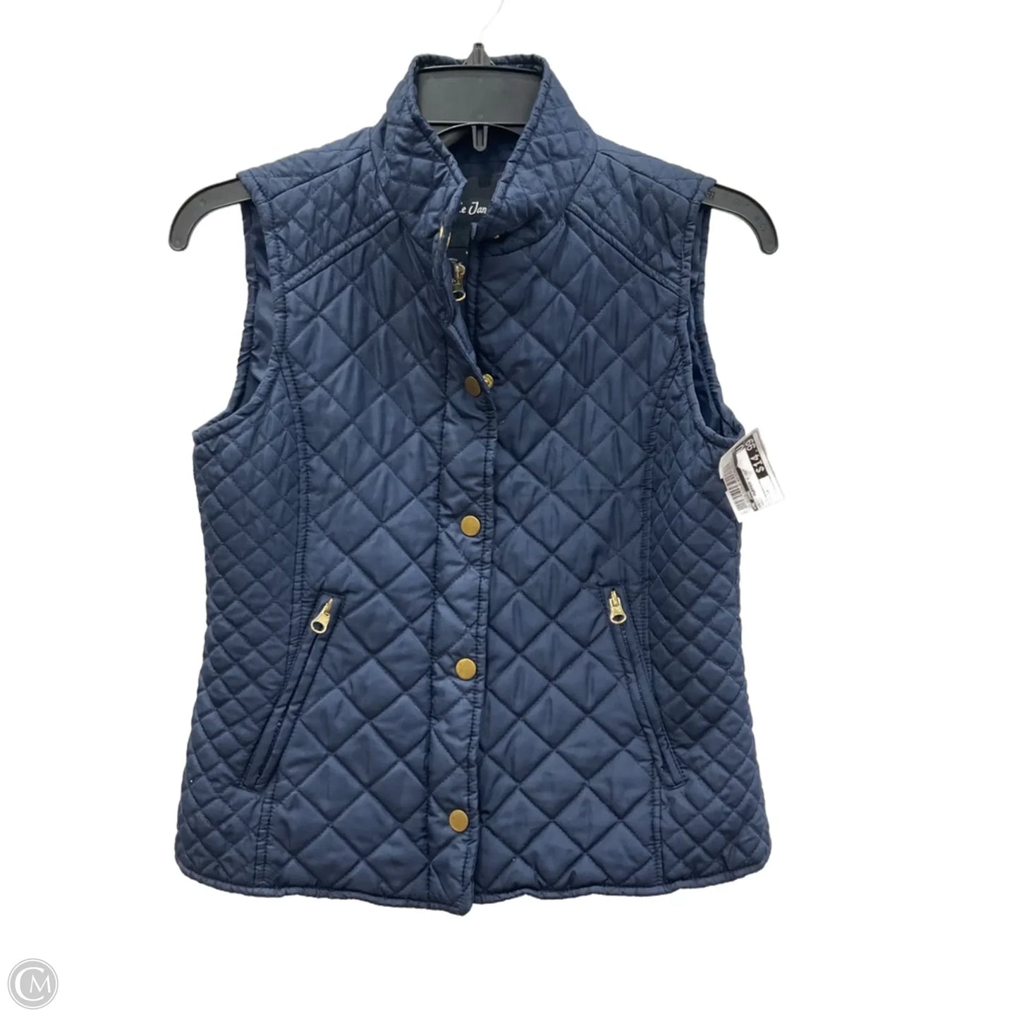 Vest Puffer & Quilted By Me Jane In Navy, Size: 14