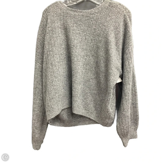 Sweater By Dkny In Grey, Size: Xxl
