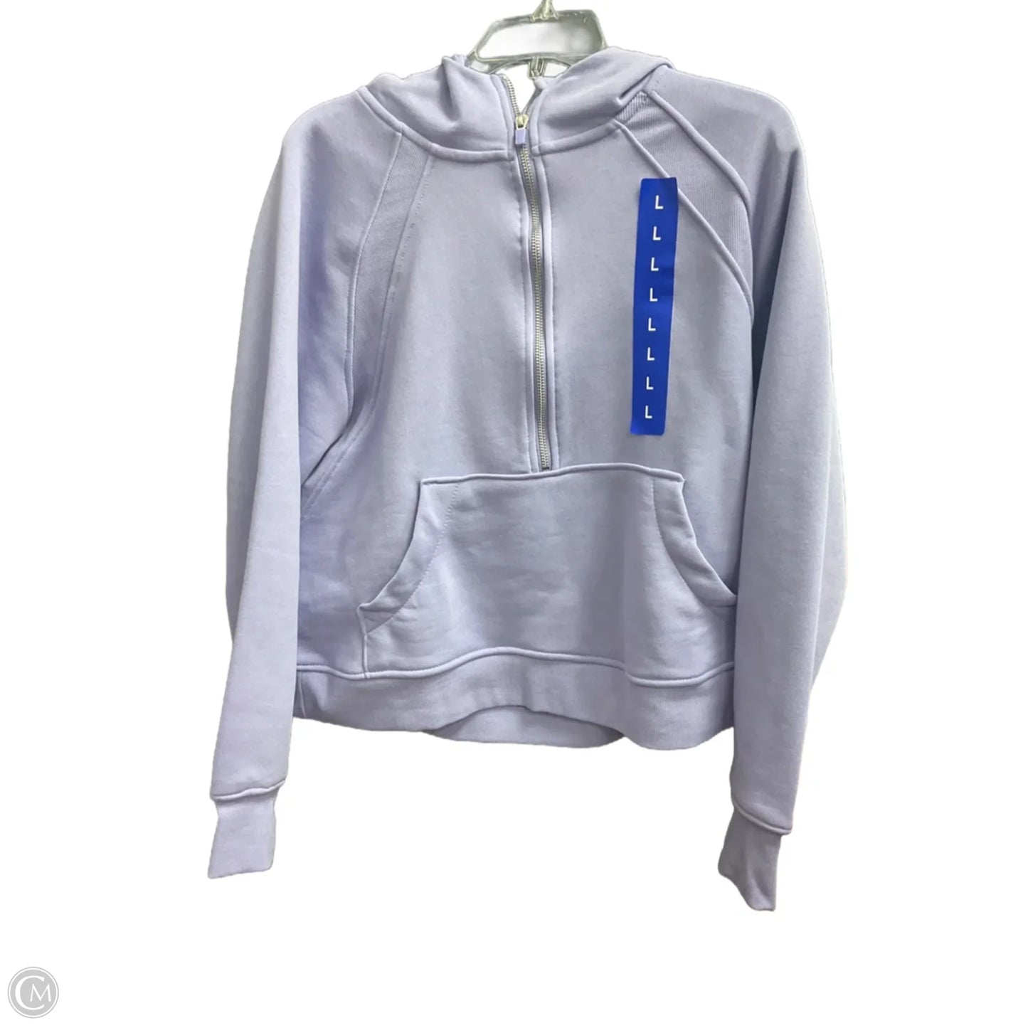 Sweatshirt Hoodie By Danskin In Purple, Size: L