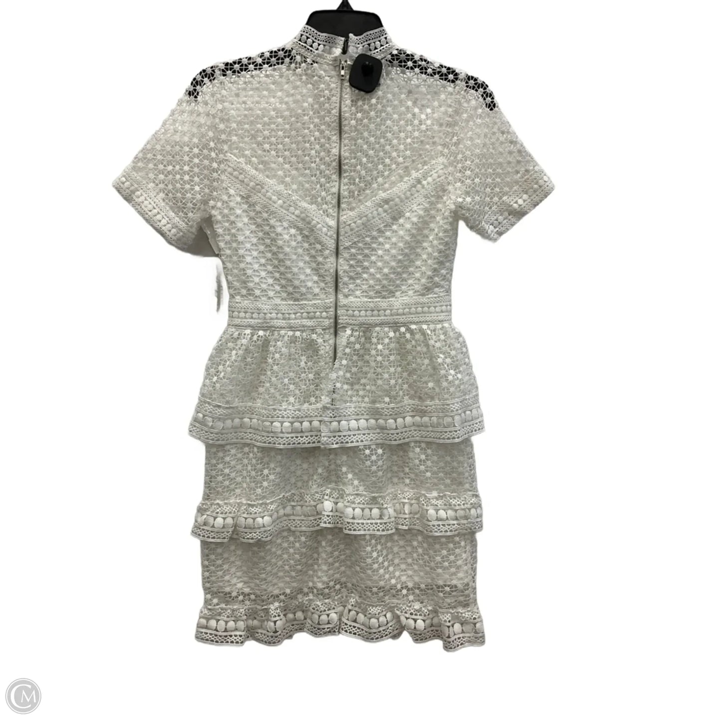 Dress Casual Midi By Clothes Mentor In White, Size: S