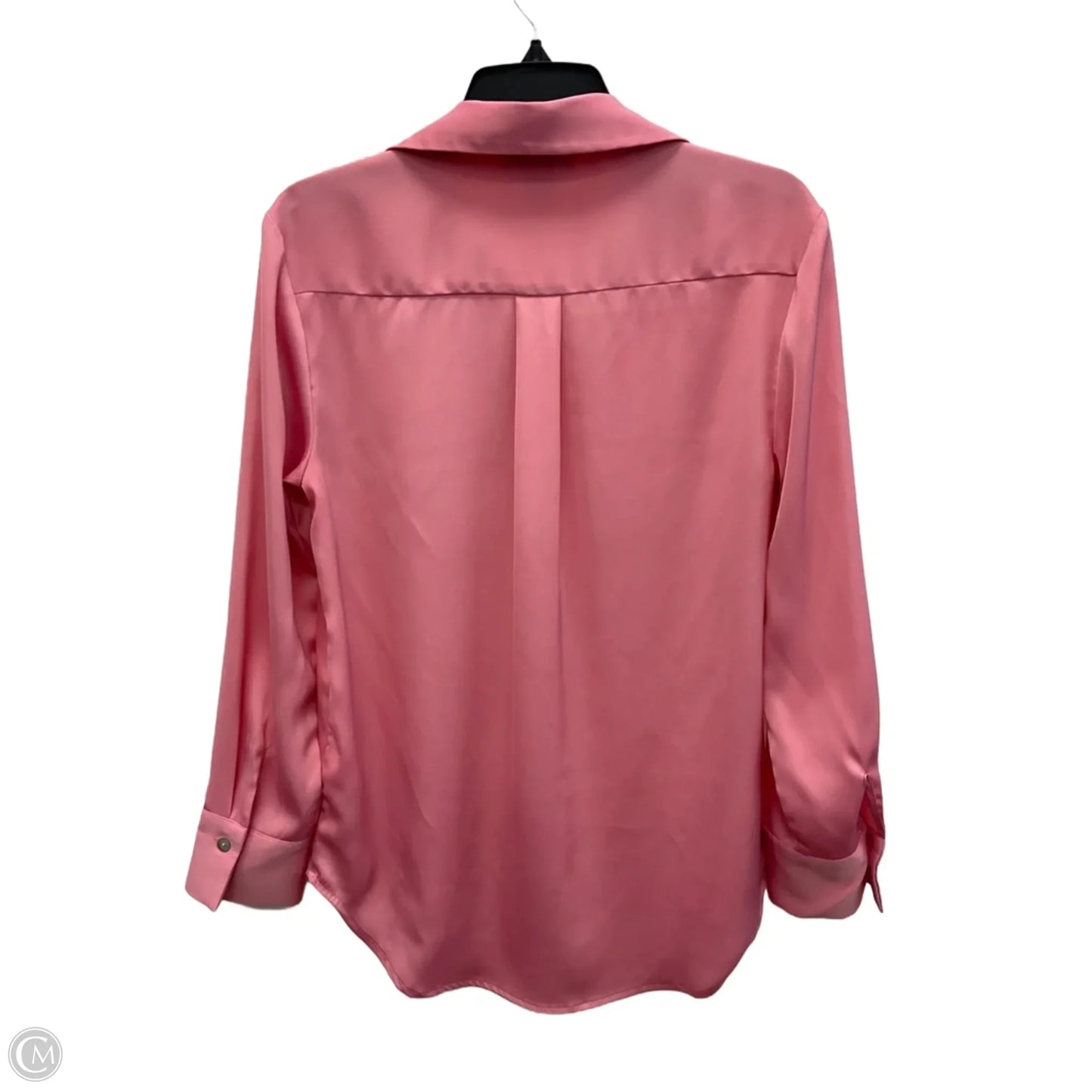 Blouse Long Sleeve By Rachel Zoe In Pink, Size: M