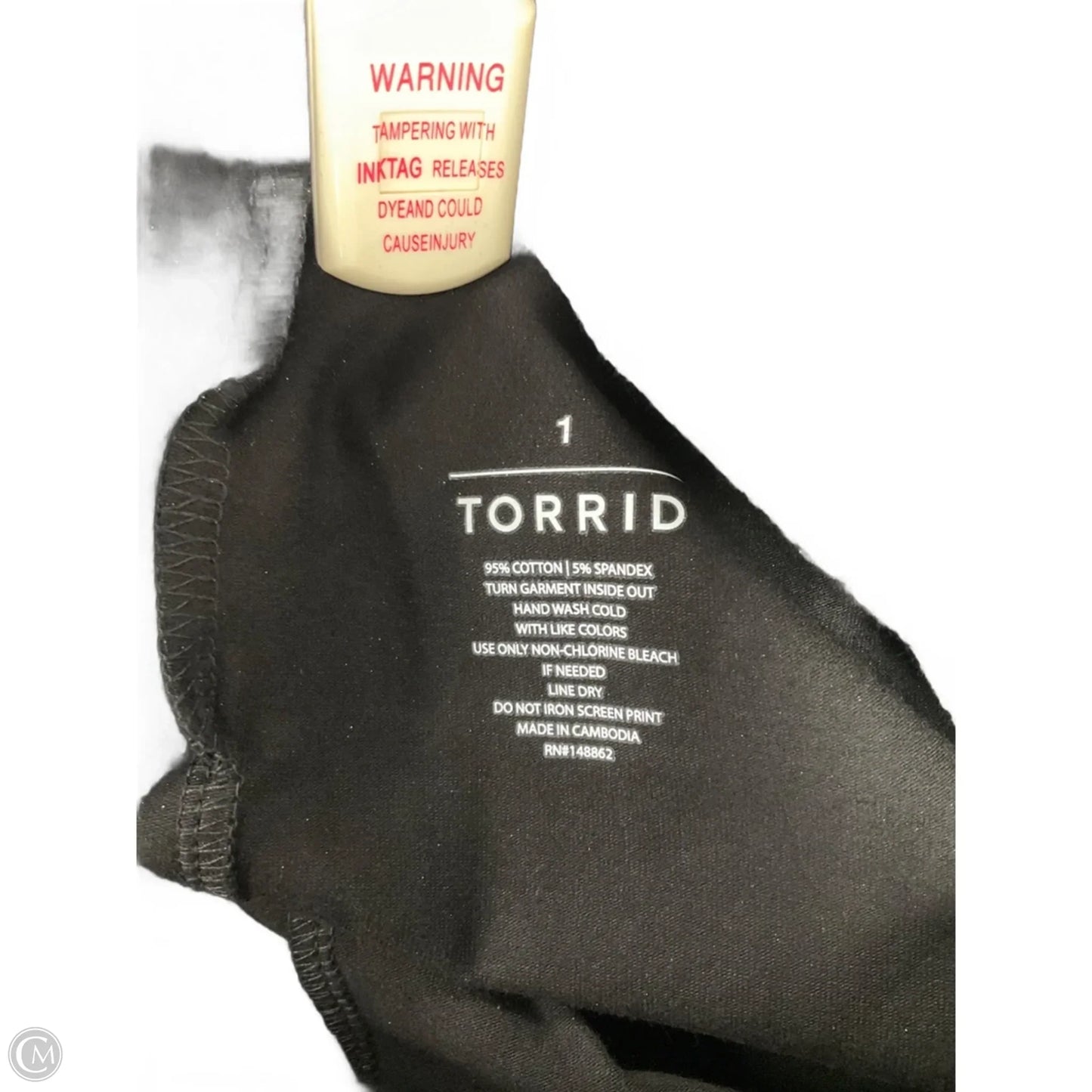 Pants Leggings By Torrid In Black, Size: 12