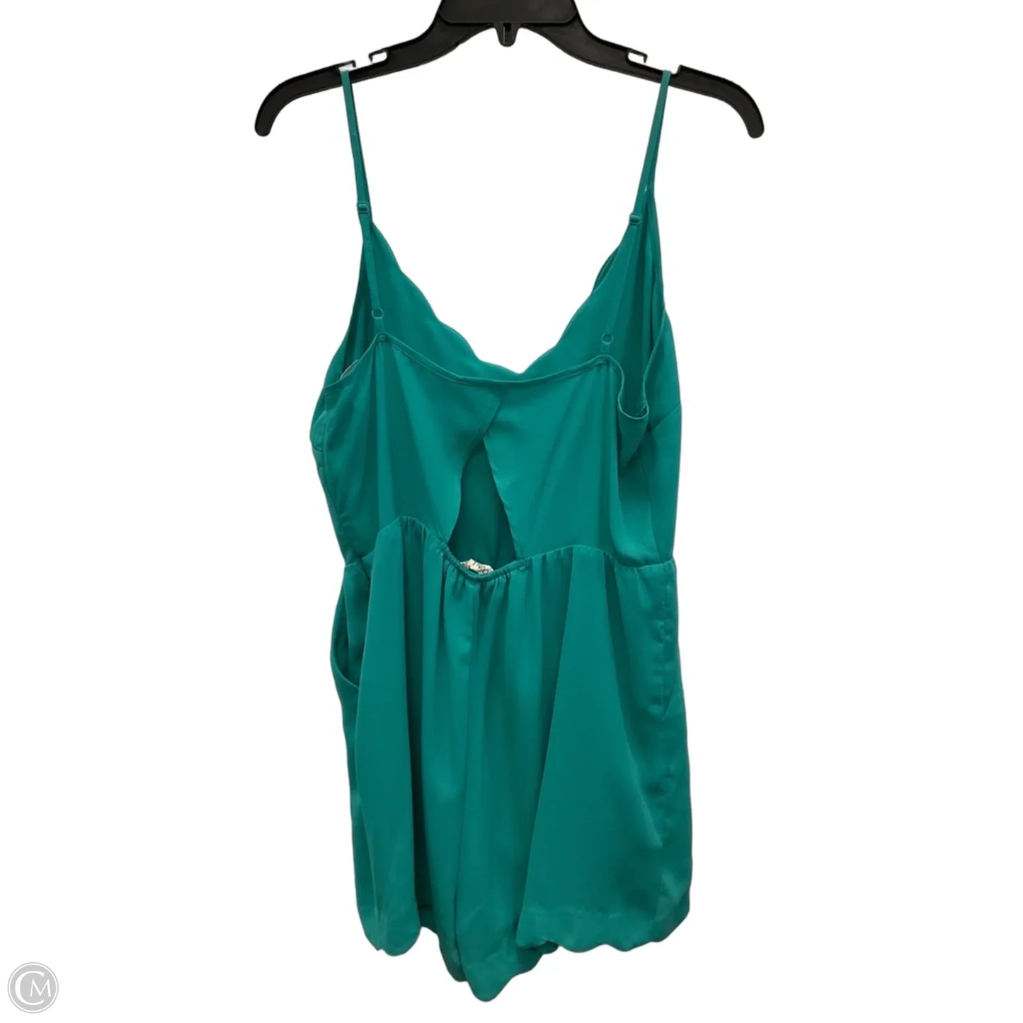 Romper By Double Zero In Teal, Size: L