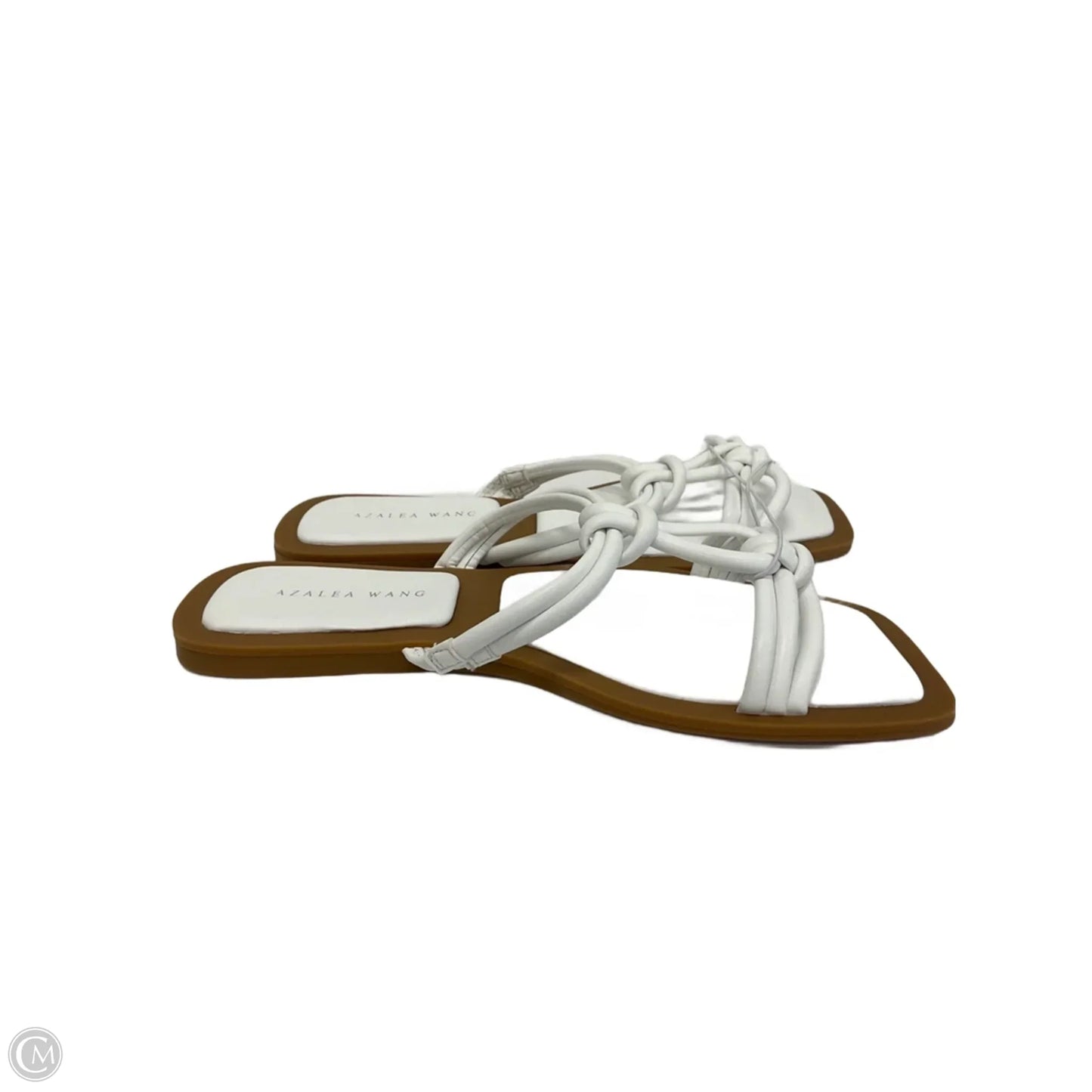 Sandals Flats By Azalea Wang In White, Size: 6