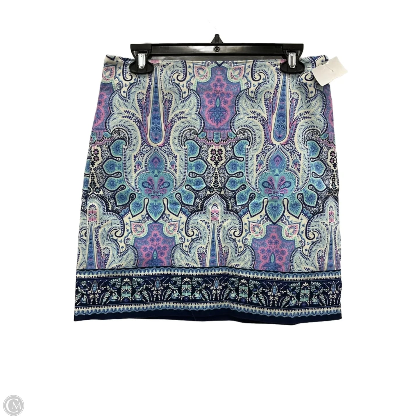 Skirt Midi By Talbots In Blue, Size: 8