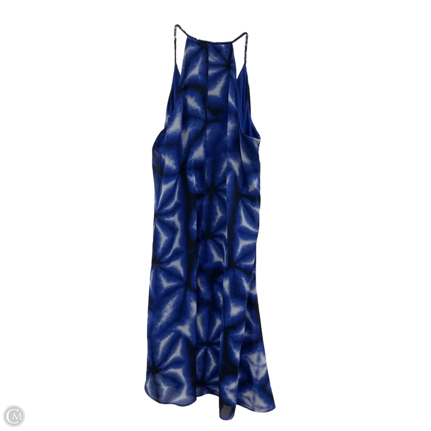 Dress Casual Midi By Calvin Klein In Blue, Size: S