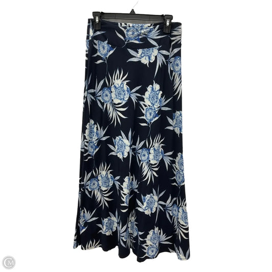 Skirt Maxi By Talbots In Floral Print, Size: Xs