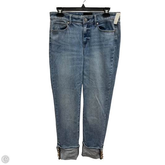 Jeans Straight By White House Black Market In Blue, Size: 6