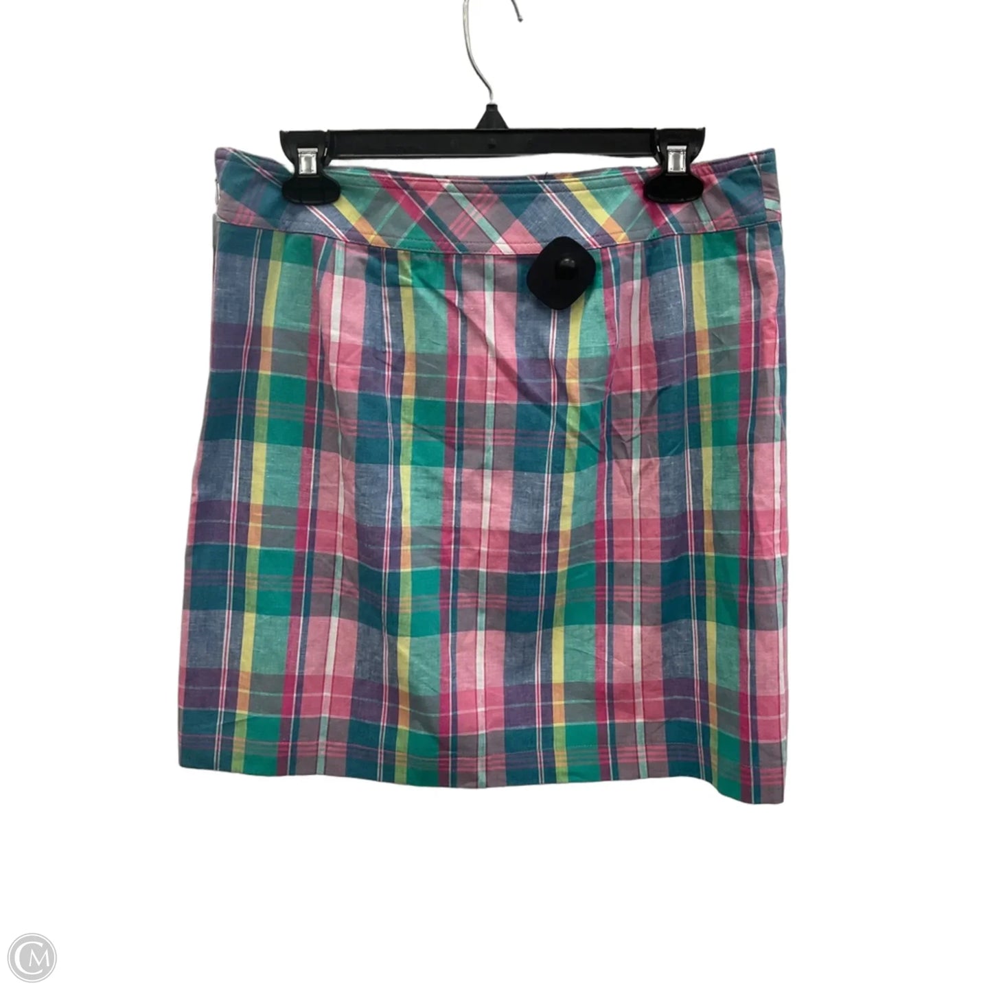 Skirt Midi By Talbots In Plaid Pattern, Size: 8