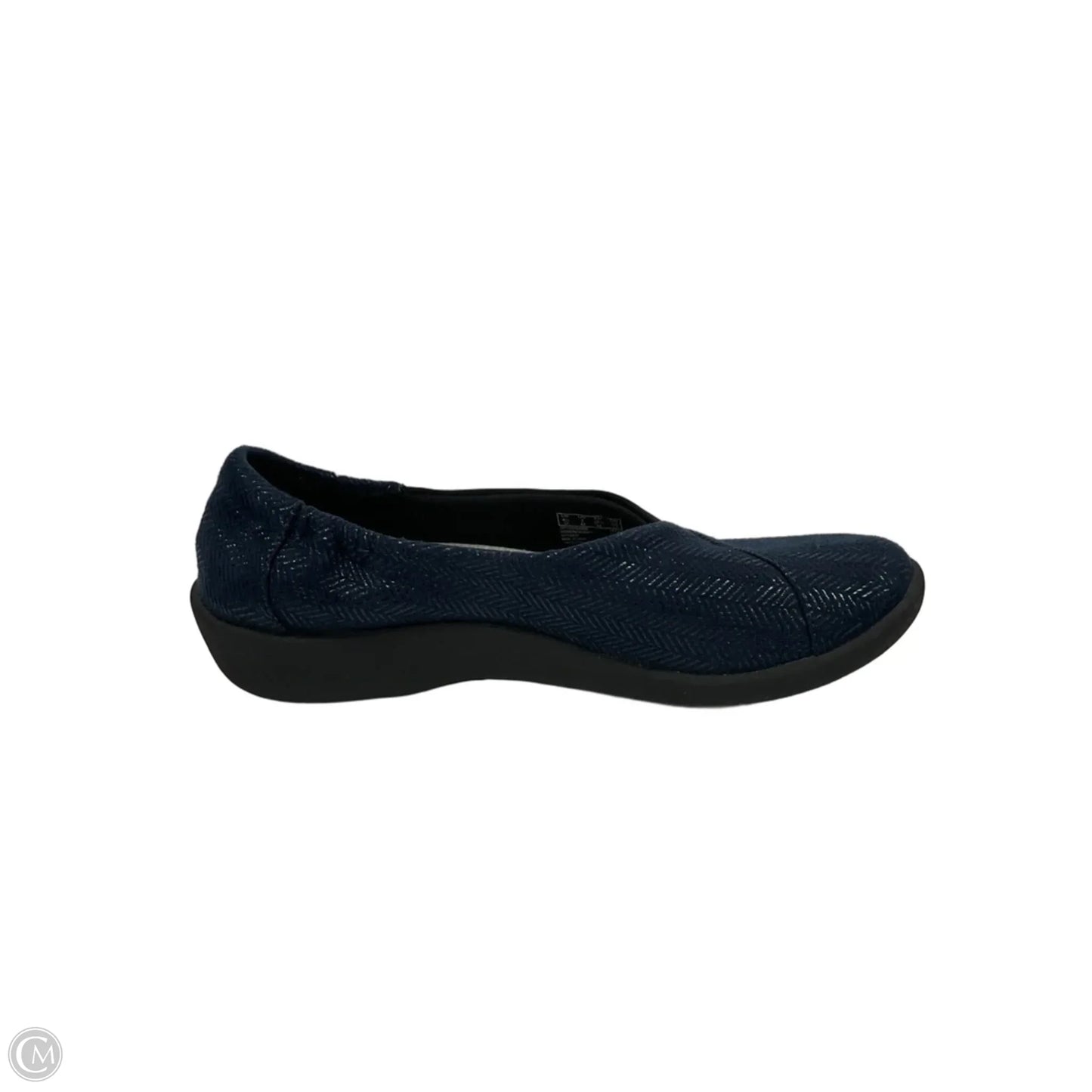 Shoes Flats By Clarks In Blue, Size: 7