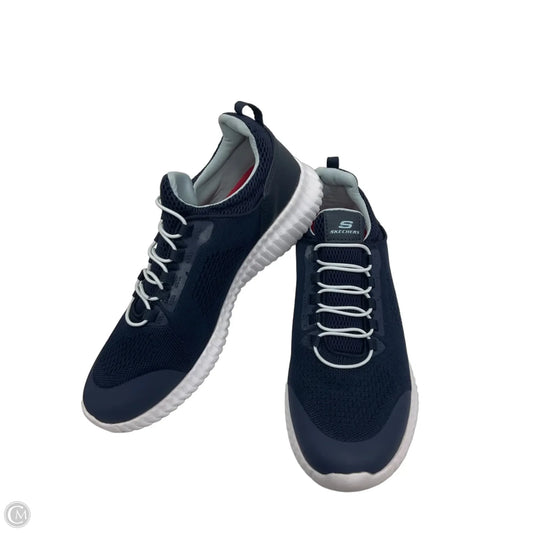 Shoes Athletic By Skechers In Navy, Size: 10