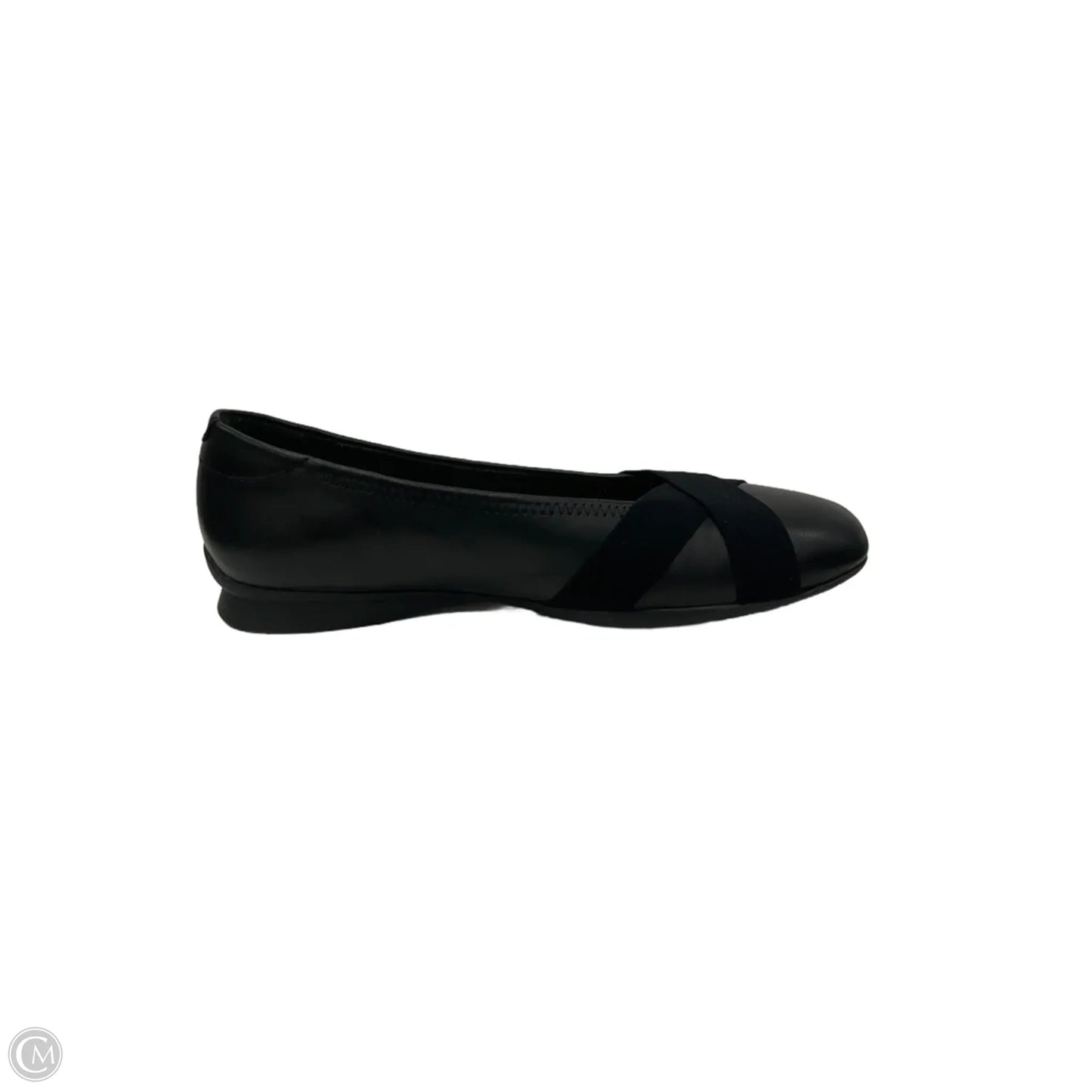 Shoes Flats By Clarks In Black, Size: 9