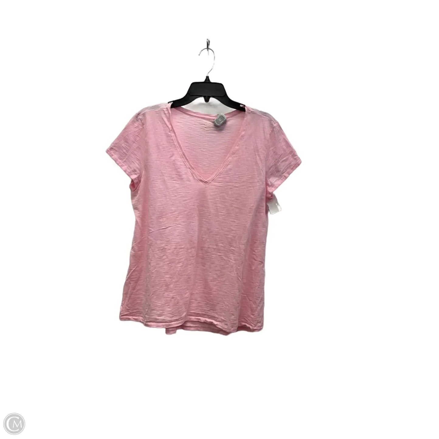 Top Short Sleeve Designer By Lilly Pulitzer In Pink, Size: Xl