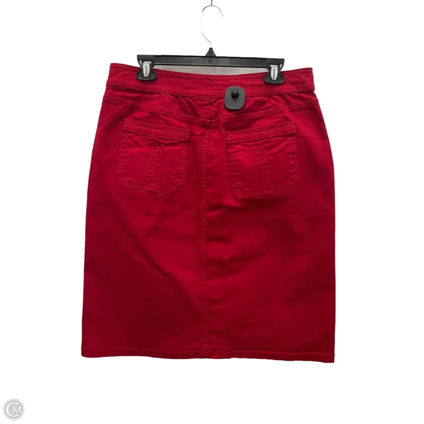 Skirt Midi By Liz Claiborne In Red, Size: 10
