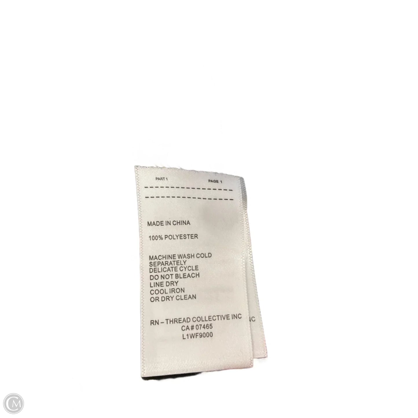 Top Long Sleeve By Laundry In Black, Size: L