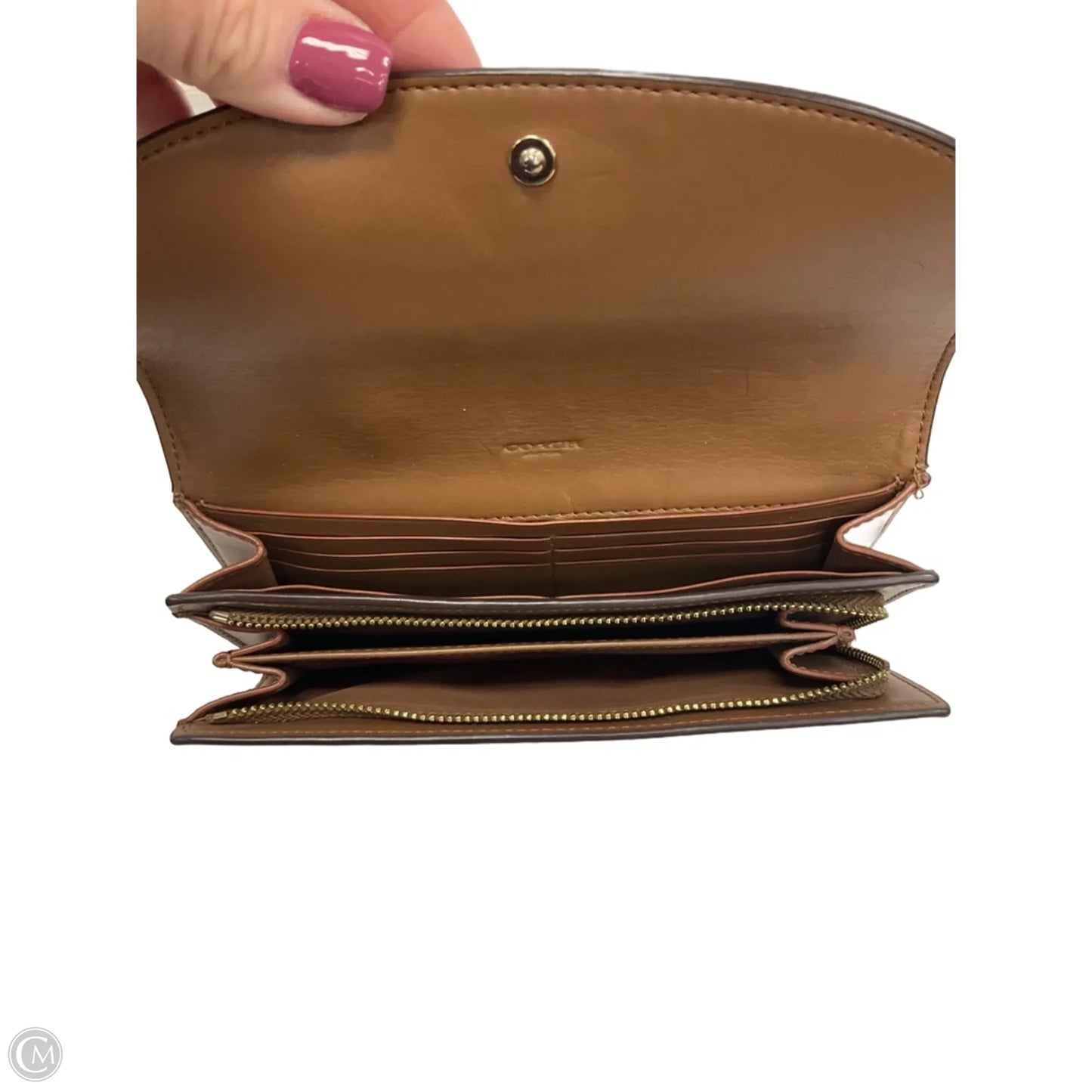 Wallet Designer By Coach, Size: Medium