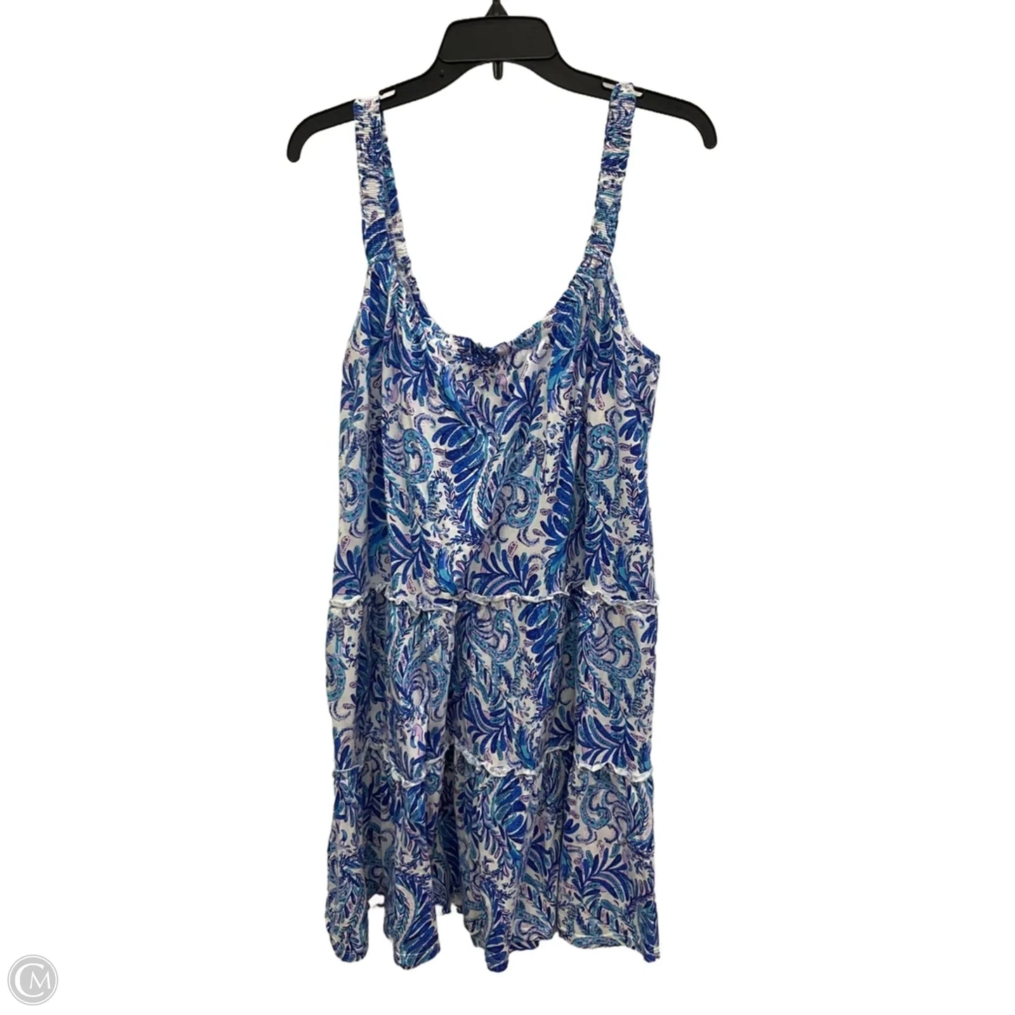 Dress Designer By Lilly Pulitzer In Blue, Size: Xl