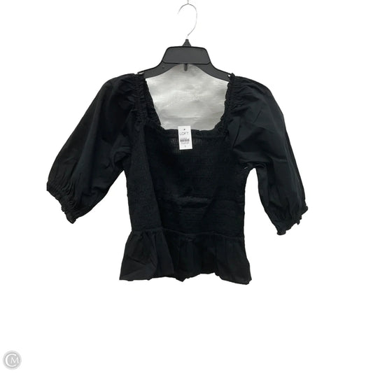 Top 3/4 Sleeve By Loft In Black, Size: S