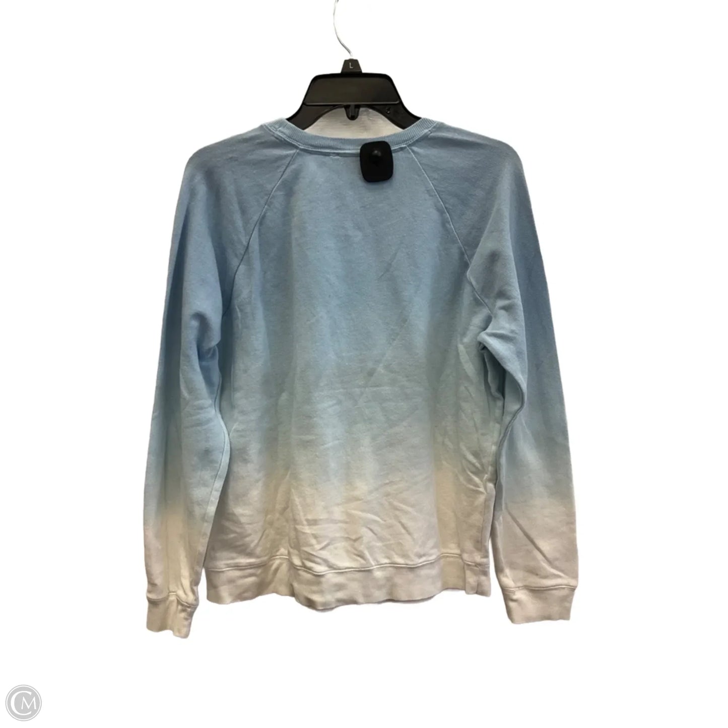 Sweatshirt Crewneck By Lucky Brand In Blue, Size: L