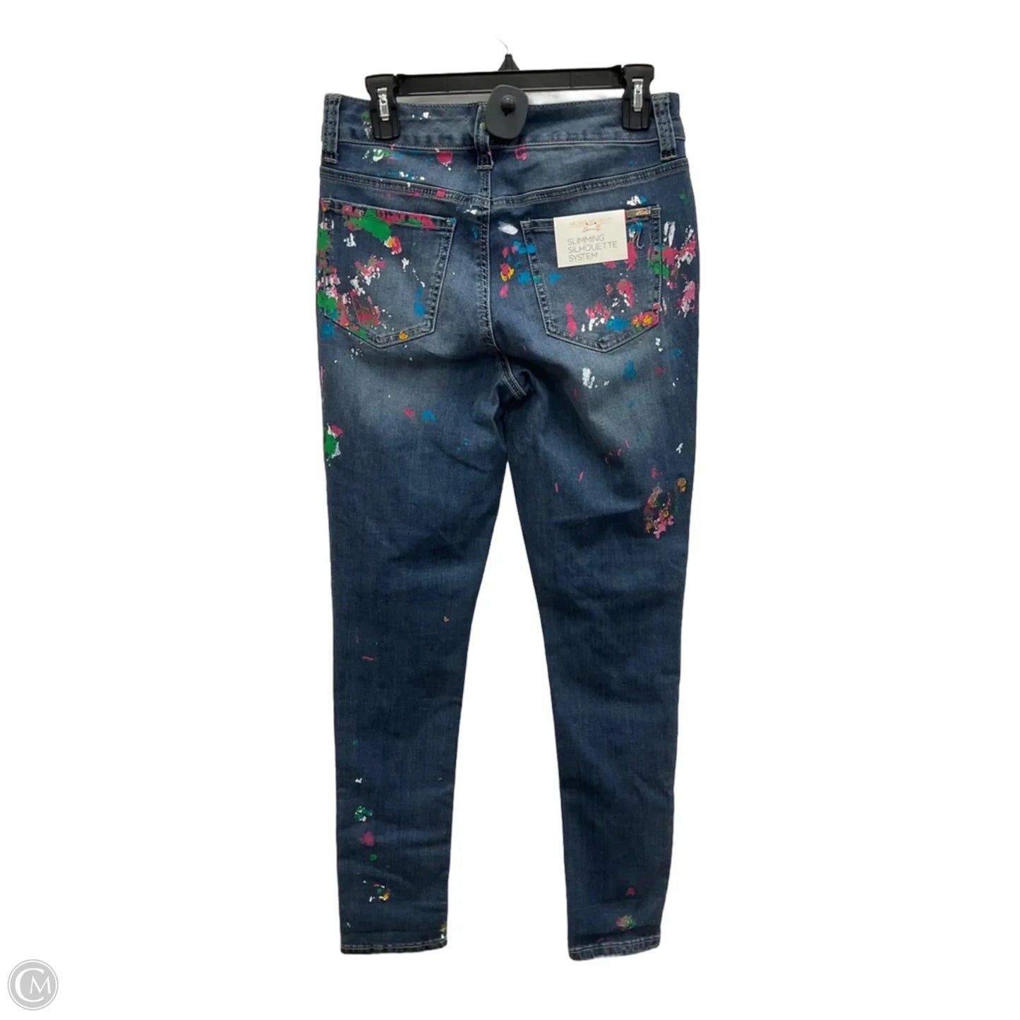 Jeans Skinny By Seven 7 In Blue Denim, Size: 6