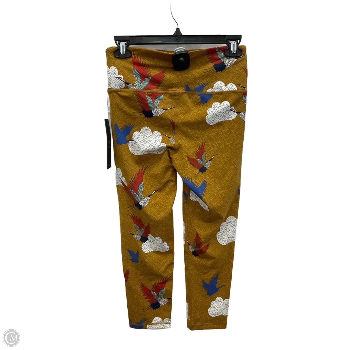 Athletic Leggings Capris By Mono B In Brown, Size: M