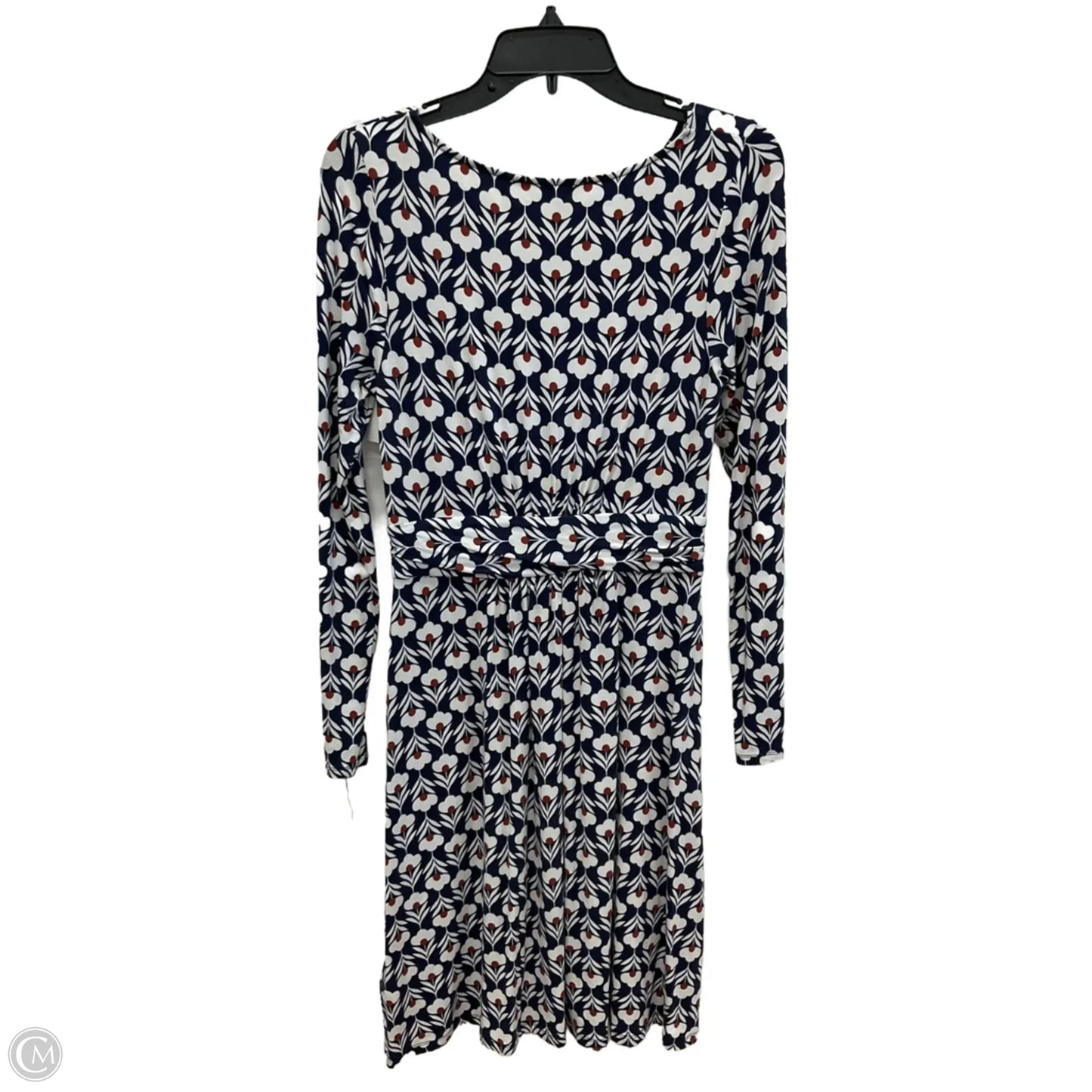 Dress Casual Midi By Boden In Blue, Size: M
