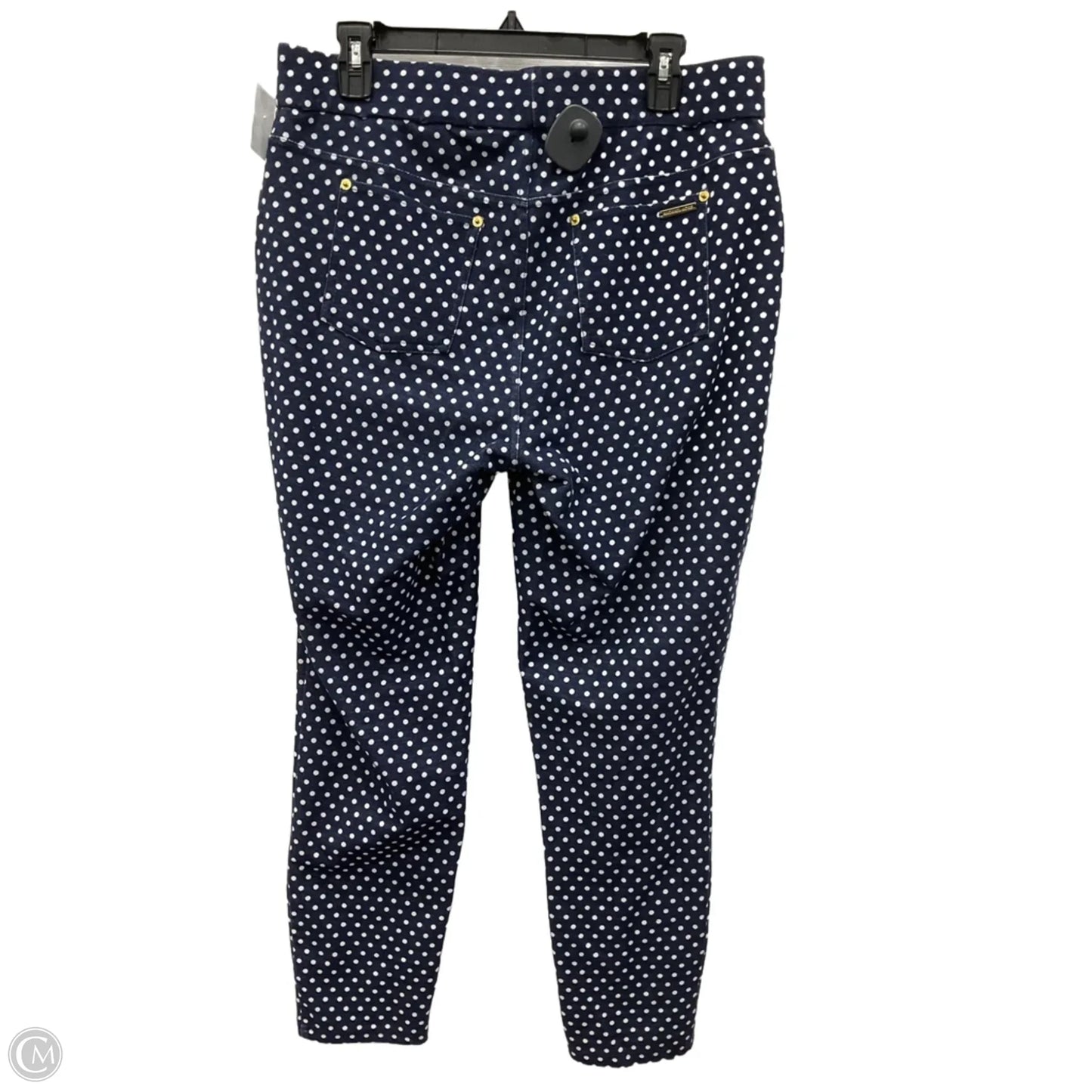 Pants Leggings By Michael By Michael Kors In Blue & White, Size: 1x