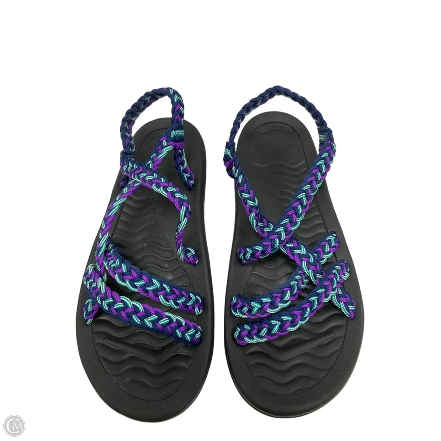 Sandals Flats By Cmc In Black, Size: 11