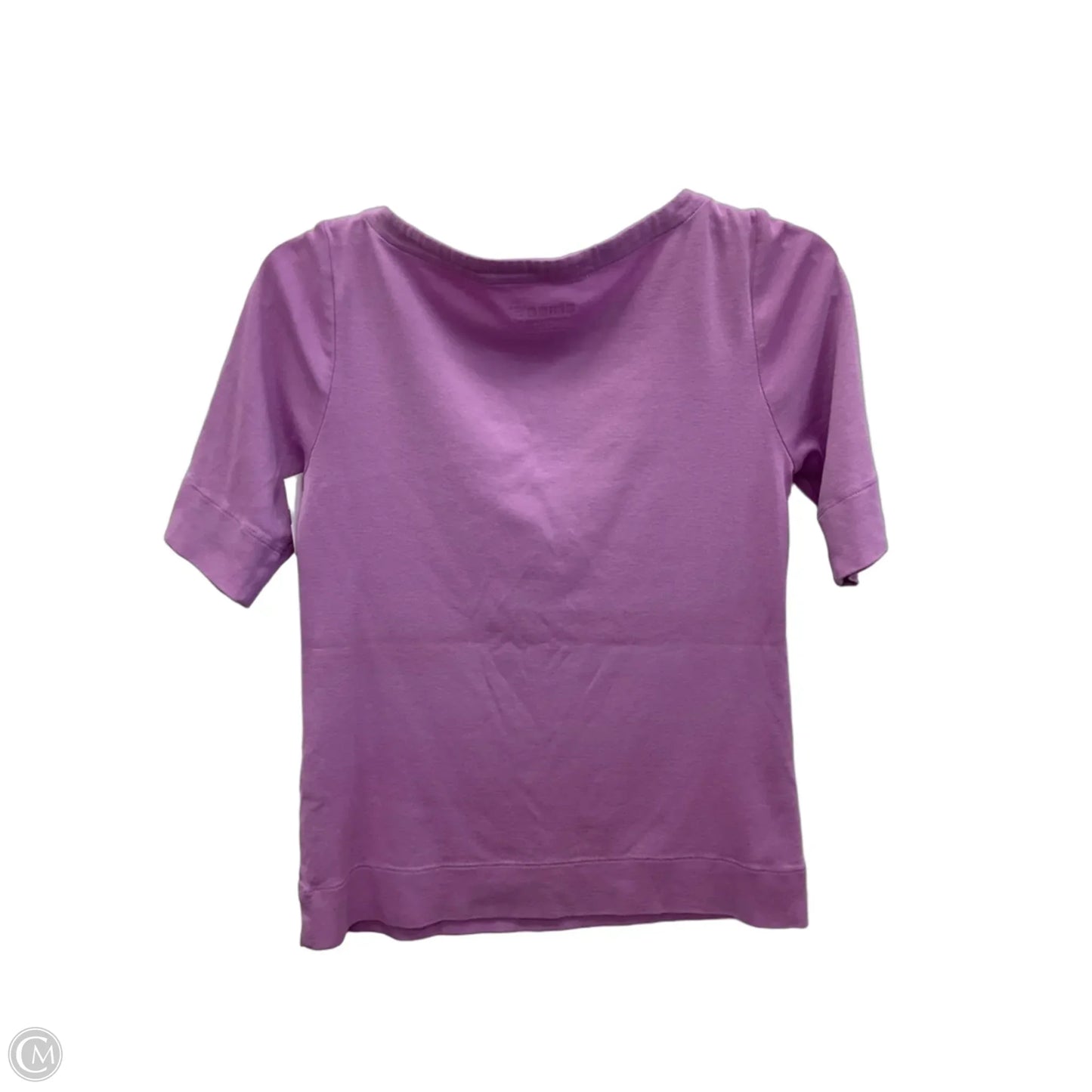 Top Short Sleeve By Chicos In Purple, Size: S