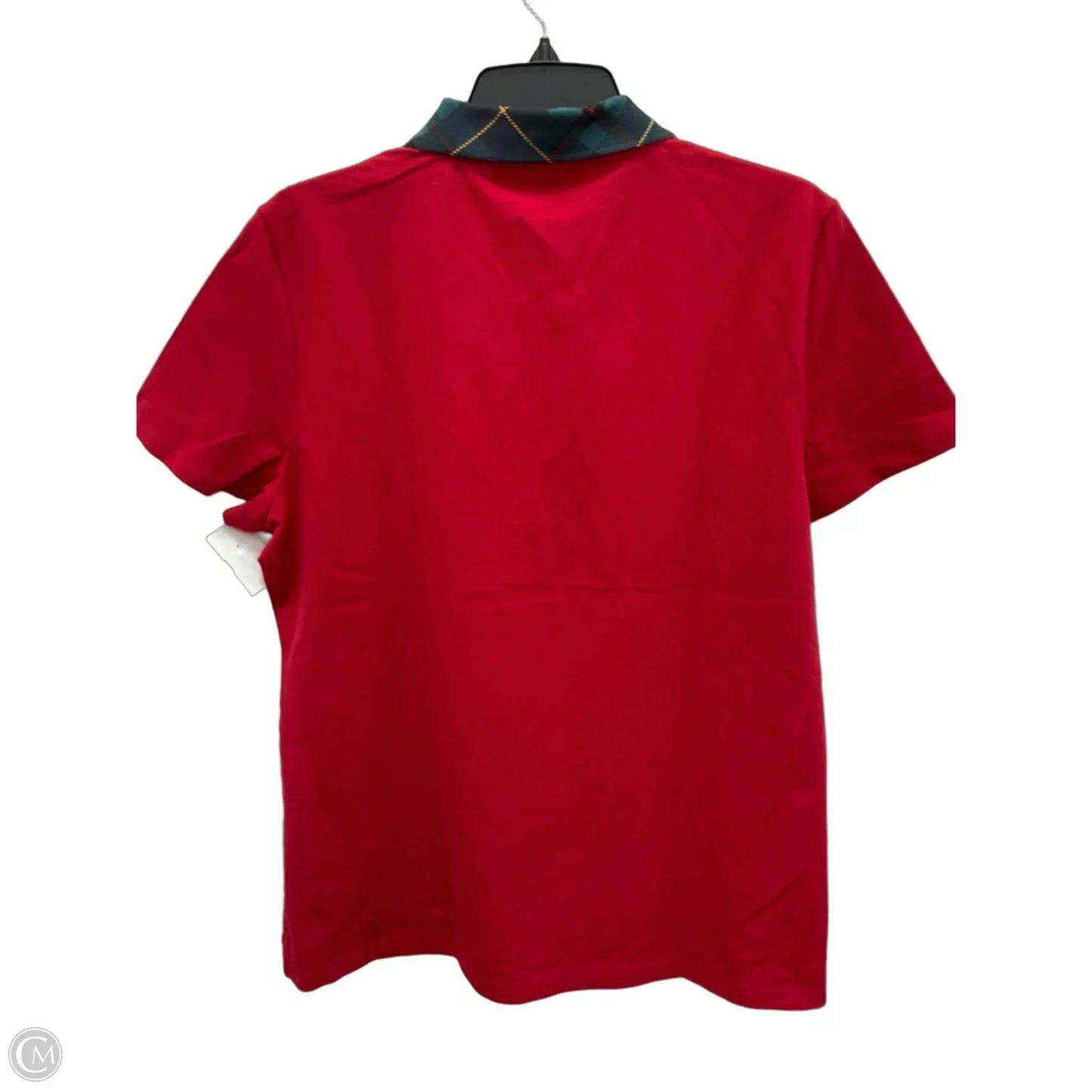 Top Short Sleeve By Tommy Hilfiger In Red, Size: Xl
