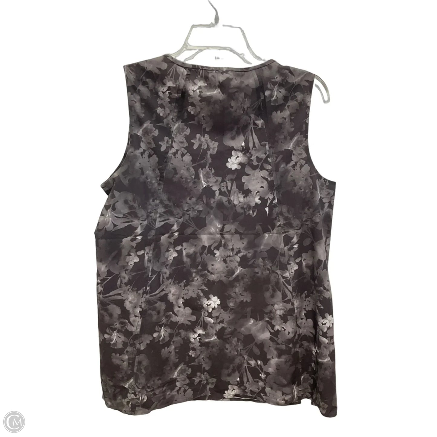 Athletic Top Short Sleeve By Athleta In Black, Size: M