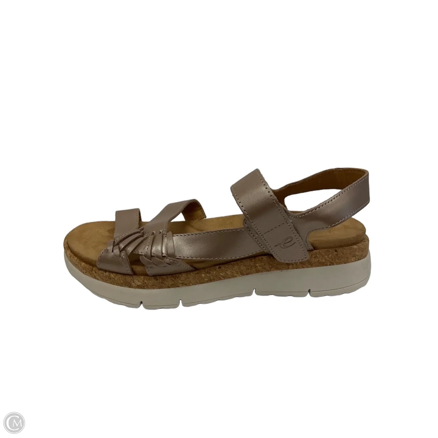Sandals Flats By Easy Spirit In Brown, Size: 8
