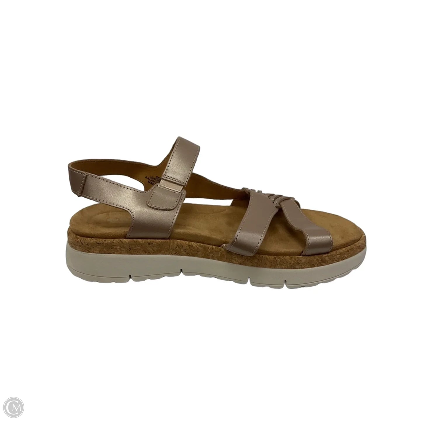 Sandals Flats By Easy Spirit In Brown, Size: 8