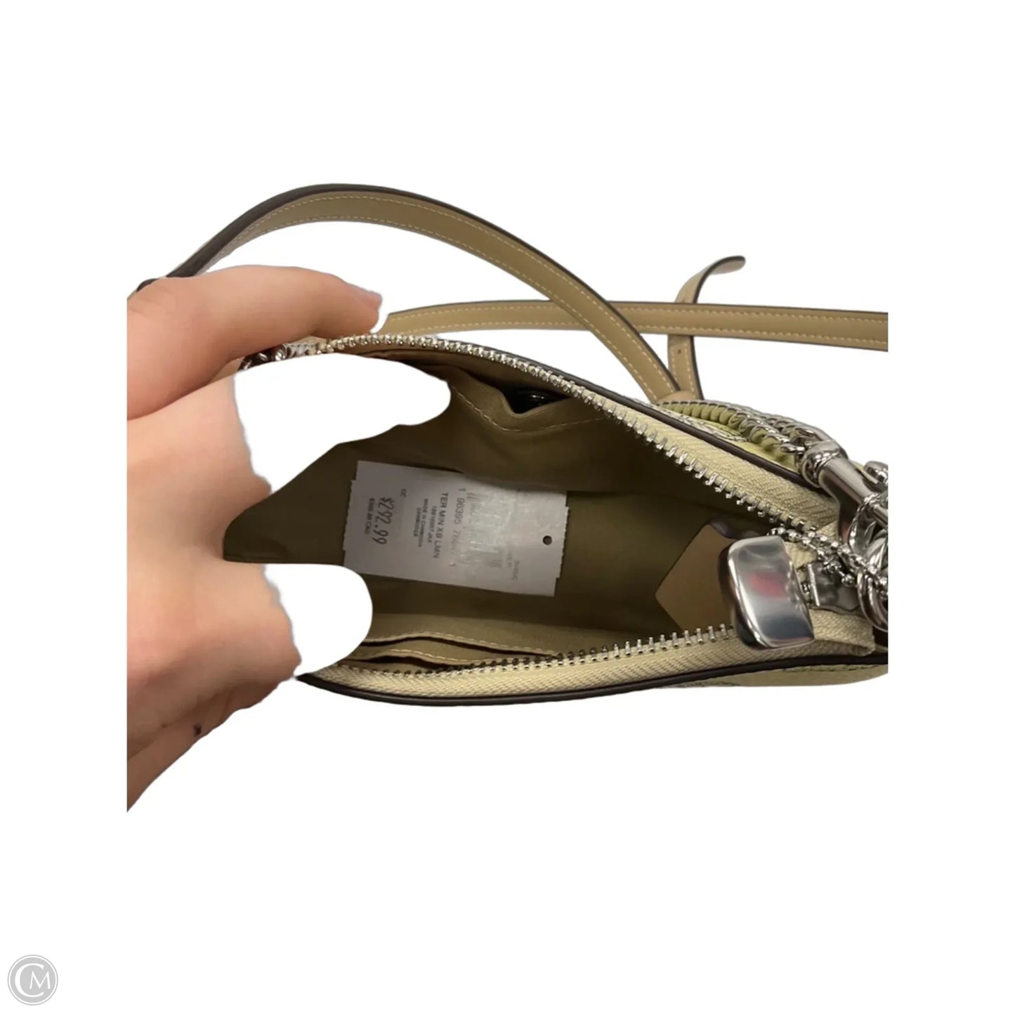 Handbag Designer By Coach, Size: Small