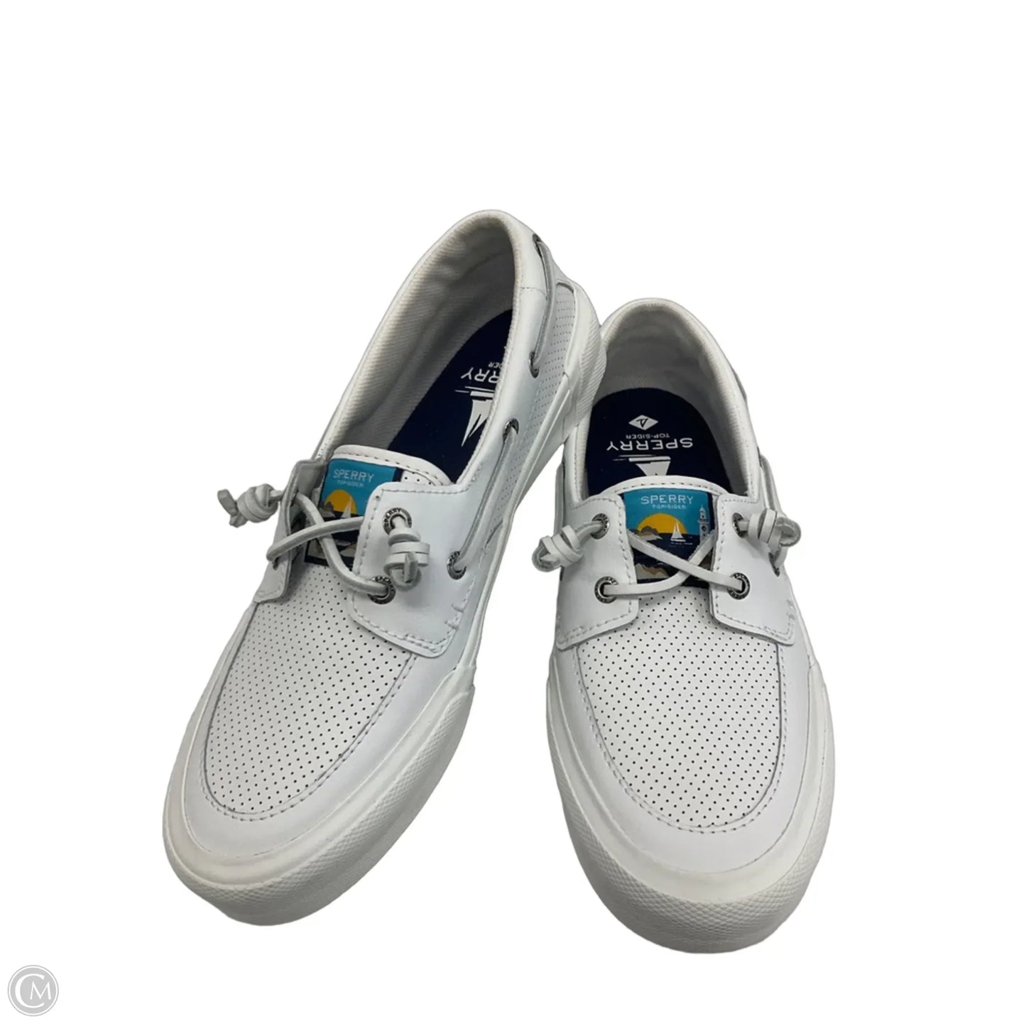 Shoes Sneakers By Sperry In White, Size: 7.5