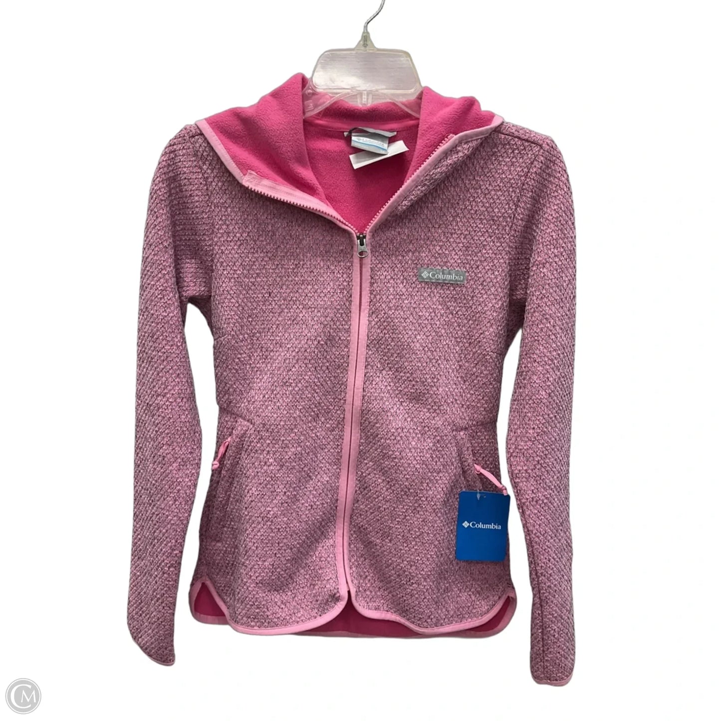 Athletic Jacket By Columbia In Pink, Size: Xs