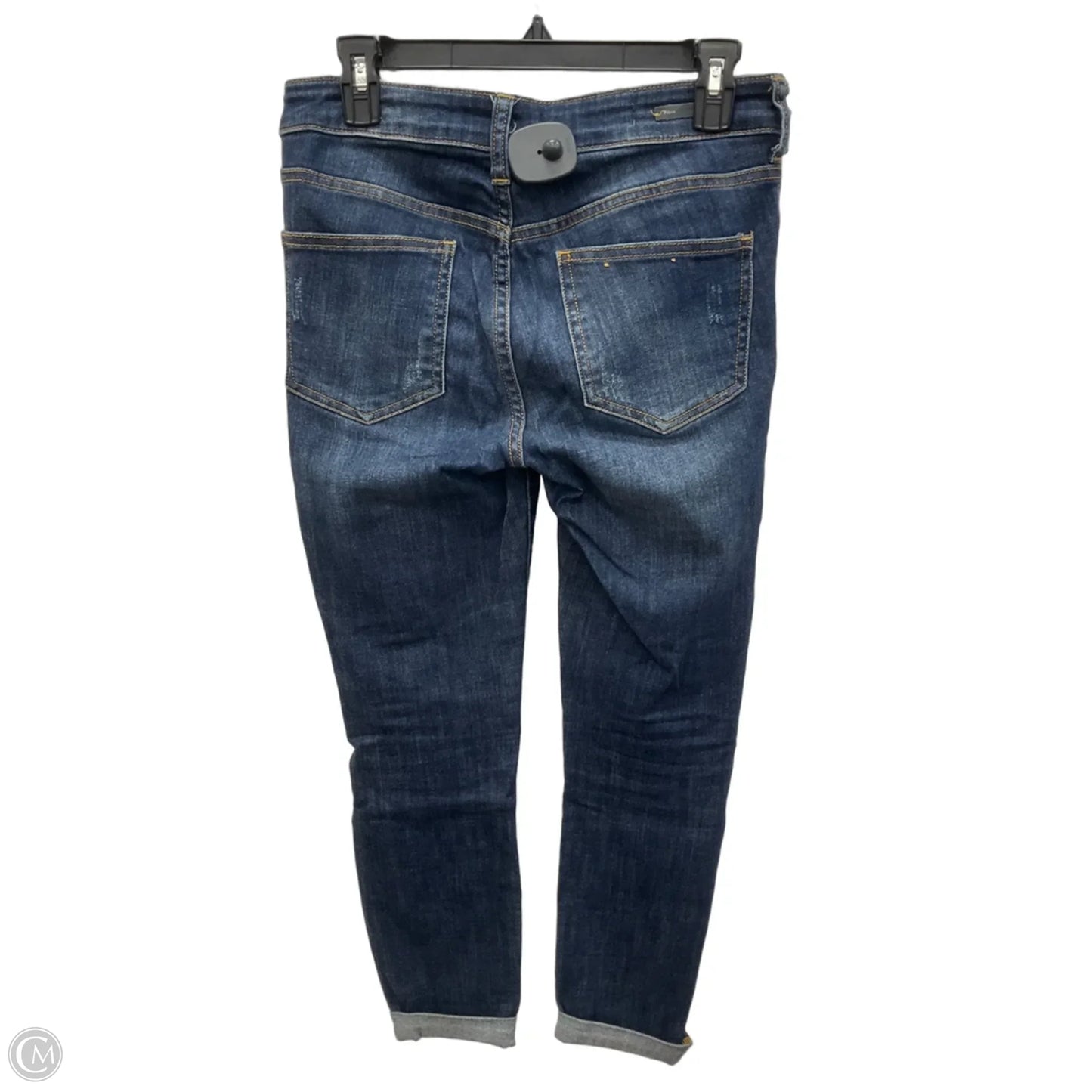 Jeans Skinny By Pilcro In Blue Denim, Size: 4