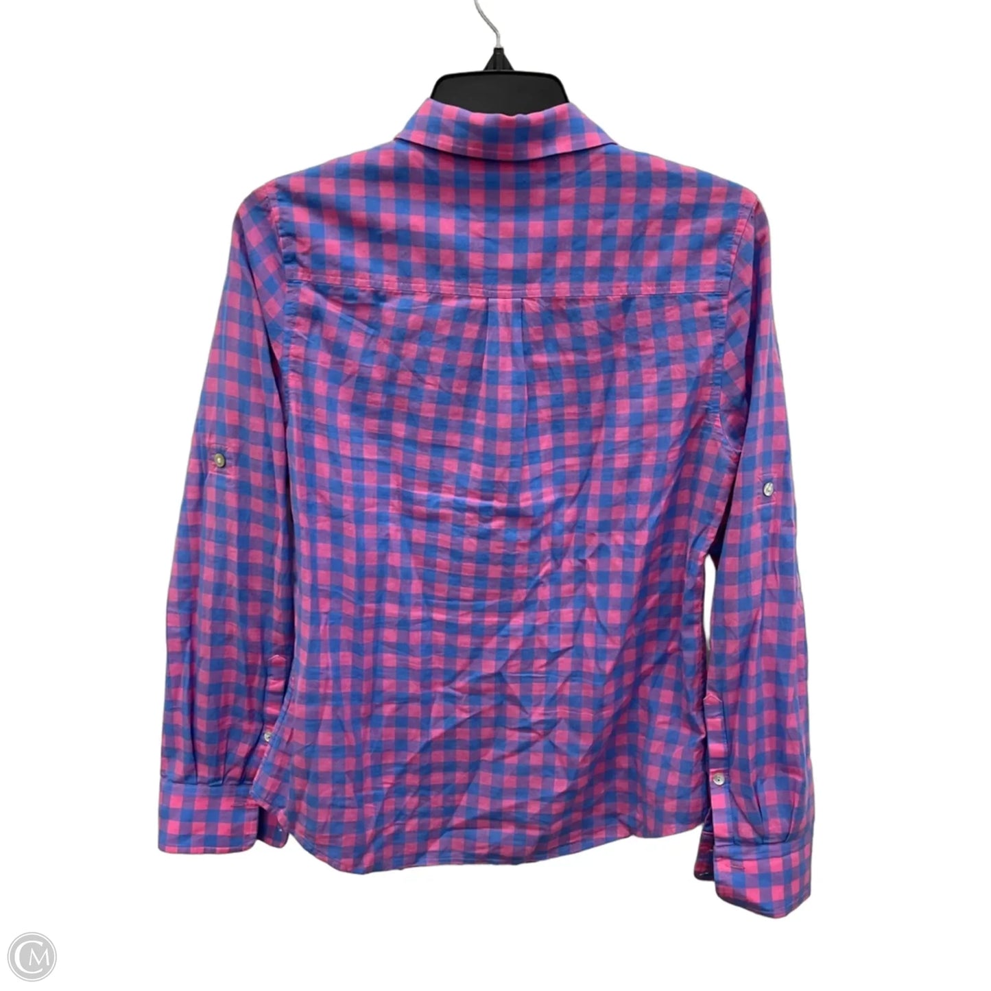 Top Long Sleeve By Vineyard Vines In Pink, Size: S