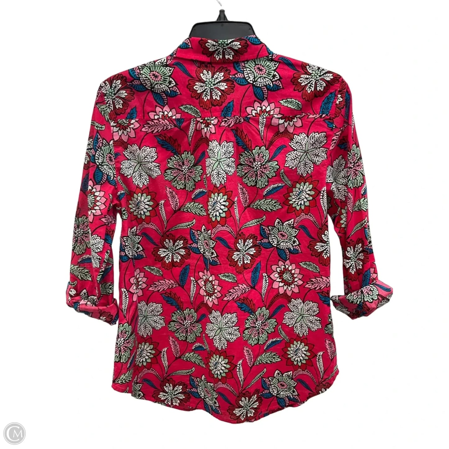 Top Short Sleeve By Talbots In Pink, Size: S