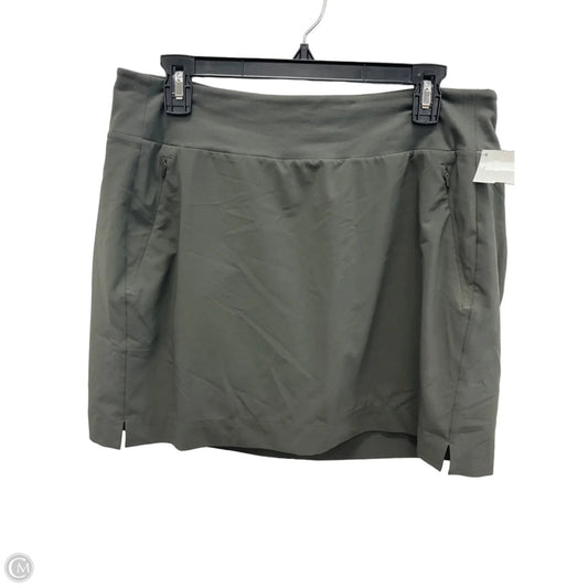 Athletic Skort By Athleta In Green, Size: L