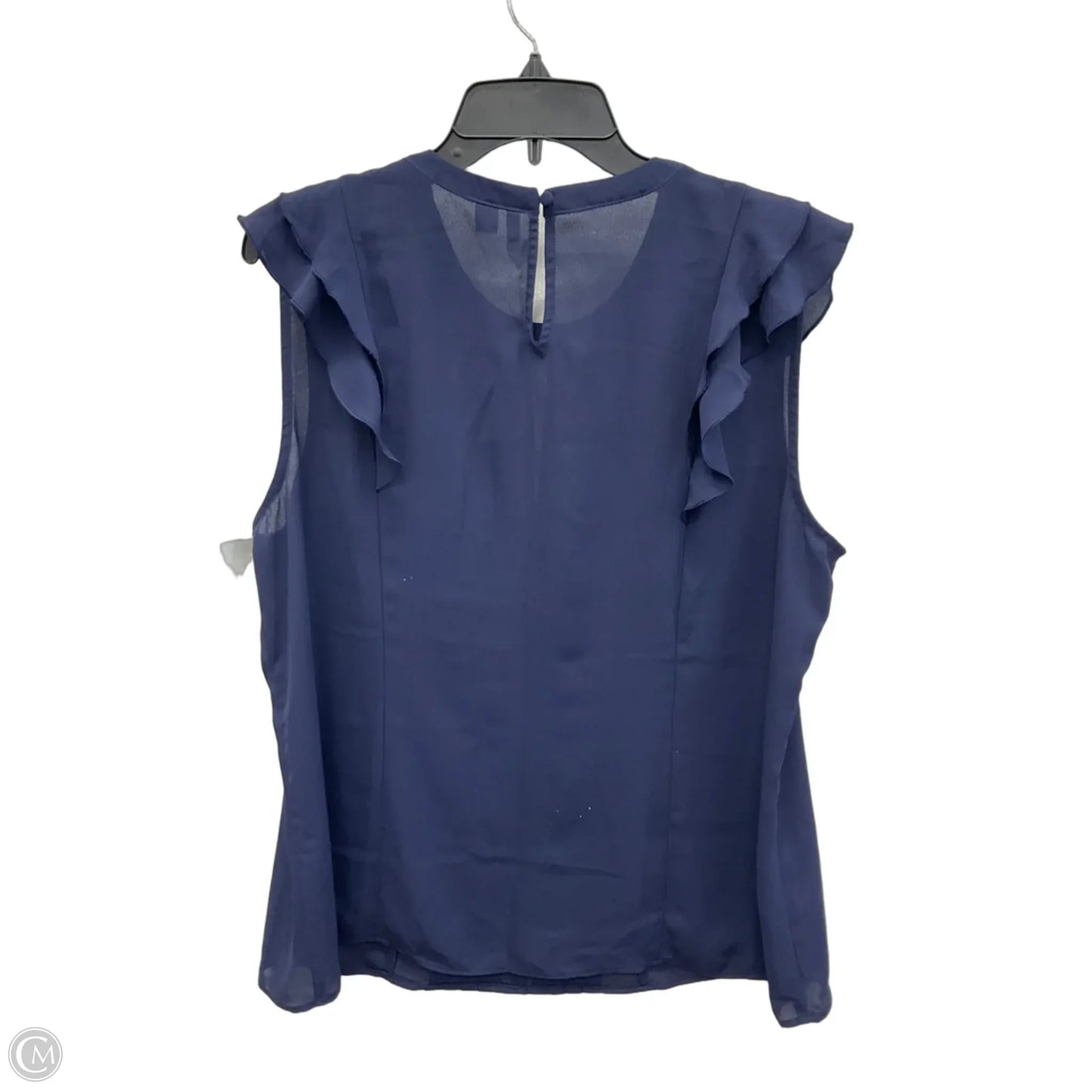 Top Short Sleeve By Elle In Blue, Size: Xl